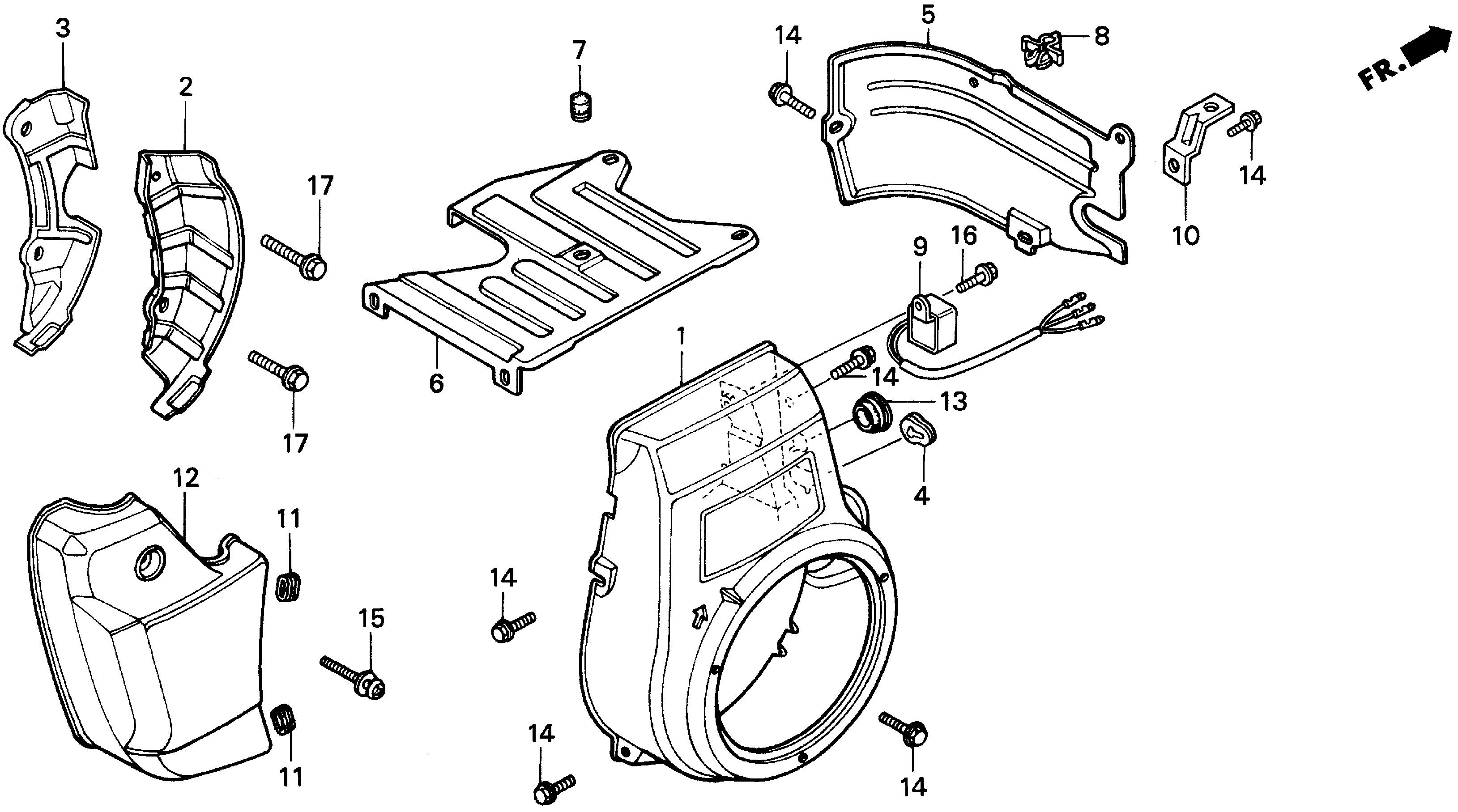 FR700   FAN COVER